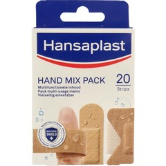 Hansaplast Hand mix pack pleisters (20 st)