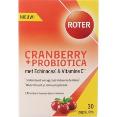 Roter Cranberry & probiotica (30 caps)