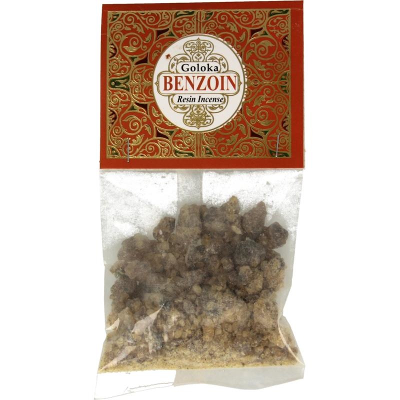 Goloka Goloka Resin incense benzoin 12-pack (30 gr)