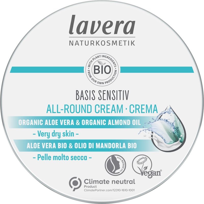 Lavera Lavera Basis Sensitiv all-round creme cream bio EN-IT (150 ml)