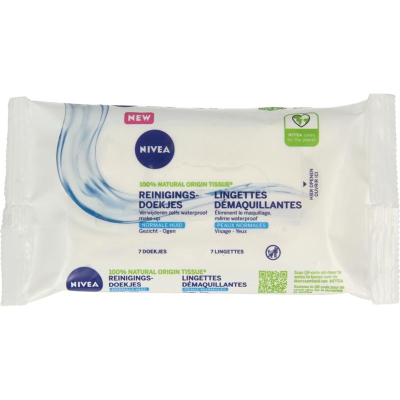 Nivea Nivea 3-in-1 Verfrissende doekjes mini (7 st)