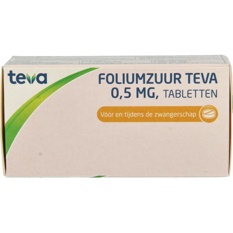 Teva Teva Foliumzuur 0.5 mg uad (90 st)