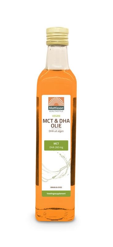 Mattisson Mattisson MCT & DHA olie vegan (500 ml)