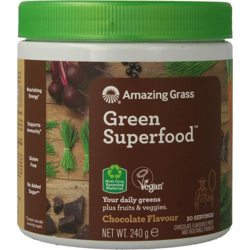 Amazing Grass Amazing Grass Chocolate green superfood (240 gr)