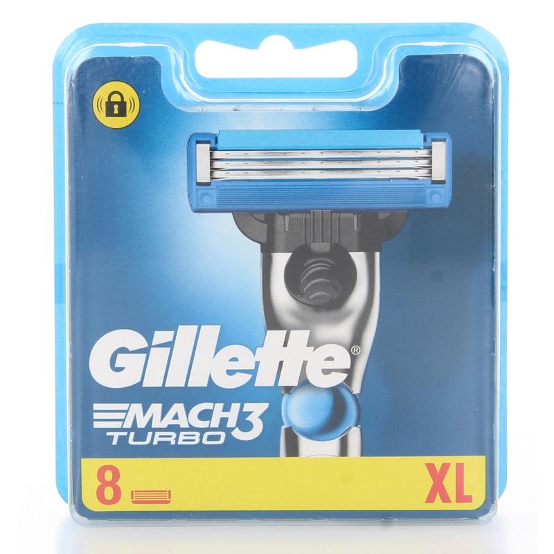 Gillette Gillette Mach3 turbo XL (8 st)