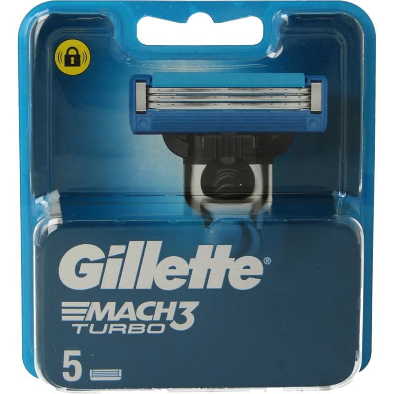 Gillette Gillette Mach3 turbo (5 st)