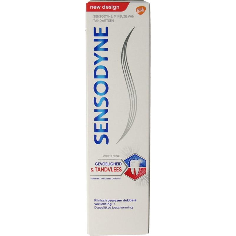 Sensodyne Sensodyne Tandpasta sensitivity & gum whitening (75 ml)