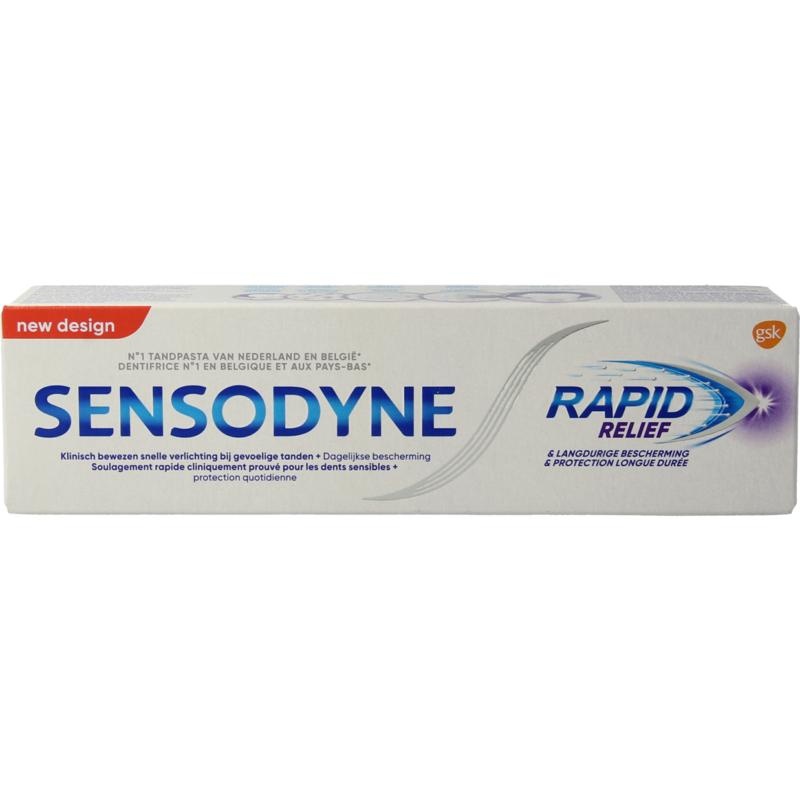 Sensodyne Sensodyne Tandpasta rapid relief (75 ml)