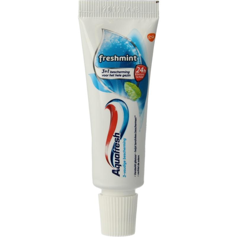 Aquafresh Aquafresh Tandpasta fresh & minty mini (15 ml)