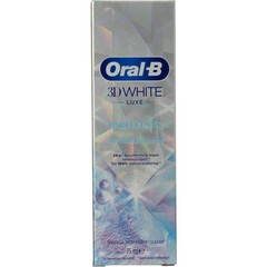 Oral B Tandpasta 3D white luxe parelglans (75 ml)