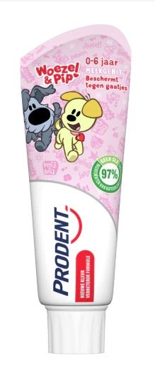 Prodent Prodent Tandpasta Woezel & Pip 0-6 jaar (75 ml)