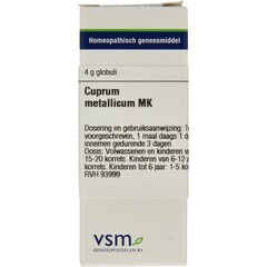 VSM Cuprum metallicum MK (4 gr)