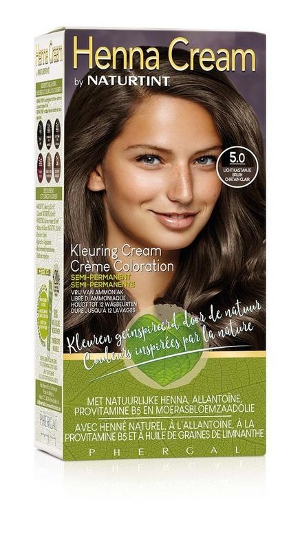 Naturtint Naturtint Henna cream 5.00 licht kastanje bruin (110 ml)