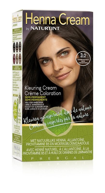 Naturtint Naturtint Henna cream 3.0 dronker kastanje bruin (110 ml)