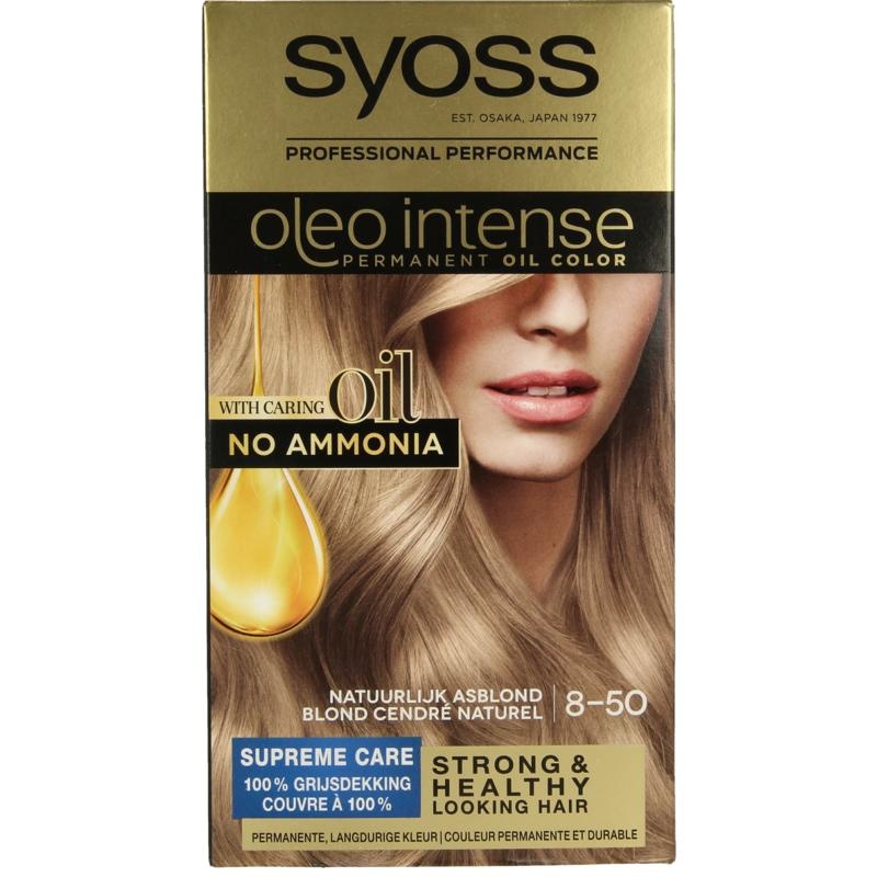 Syoss Syoss Color Oleo Intense 8-50 natural ash blonde (1 Set)