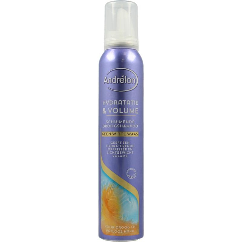 Andrelon Andrelon Droog shampoo foam hydratatie & volume (200 ml)