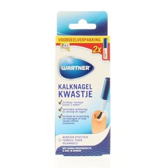 Wartner Kalknagelkwastje duo 2 x 5 ml (10 ml)