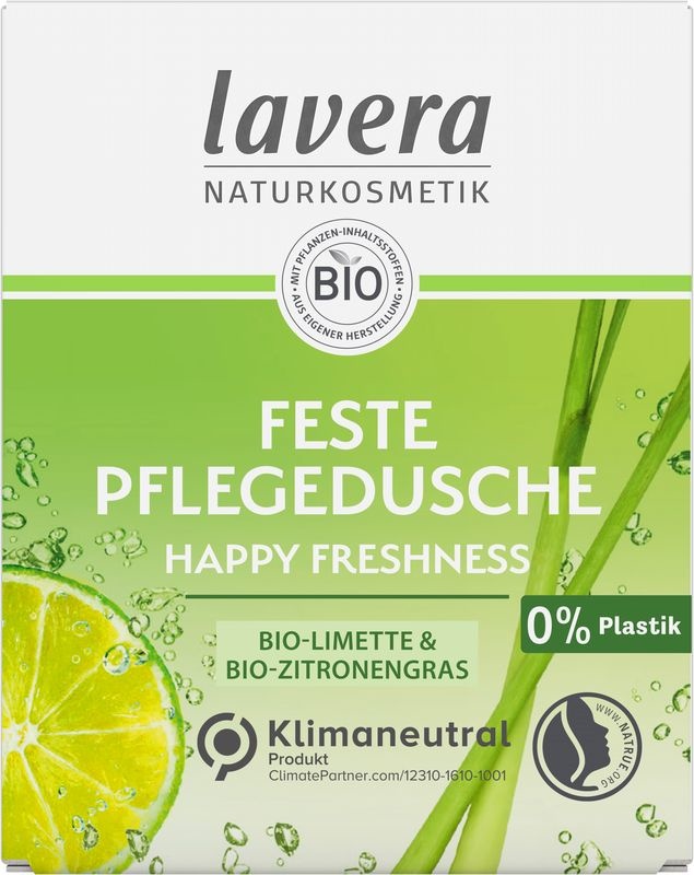 Lavera Lavera Body cleansing bar happy freshness bio FR-NL (50 gr)