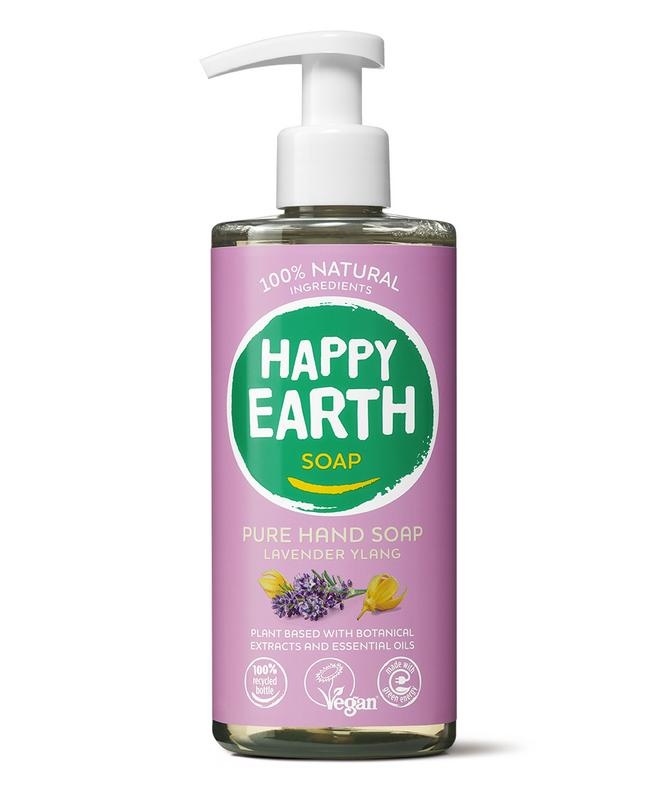 Happy Earth Happy Earth Pure hand soap lavender ylang (300 ml)