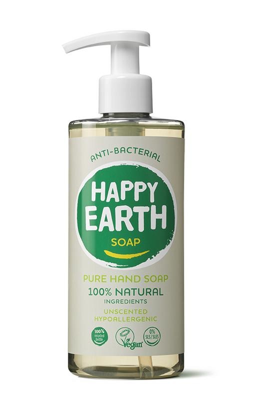 Happy Earth Happy Earth Pure hand soap unscented (300 ml)