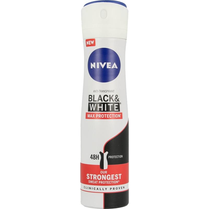 Nivea Nivea Deodorant spray black & white max protection (150 ml)