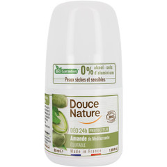 Douce Nature Deo roll on droge/gevoelige huid bio (50 ml)