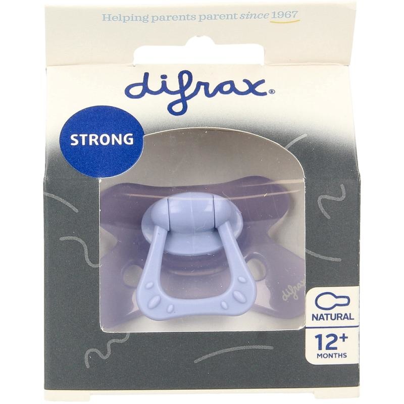 Difrax Difrax Fopspeen natural 12+ maanden lavender (1 st)