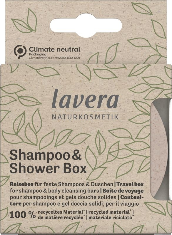 Lavera Lavera Shampoo & shower box leeg/boite de voyage (1 st)