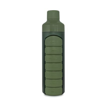 YOS YOS Bottle week groen 7-vaks (375 ml)