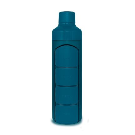 YOS YOS Bottle dag blauw 4-vaks (375 ml)