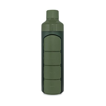 YOS YOS Bottle dag groen 4-vaks (375 ml)