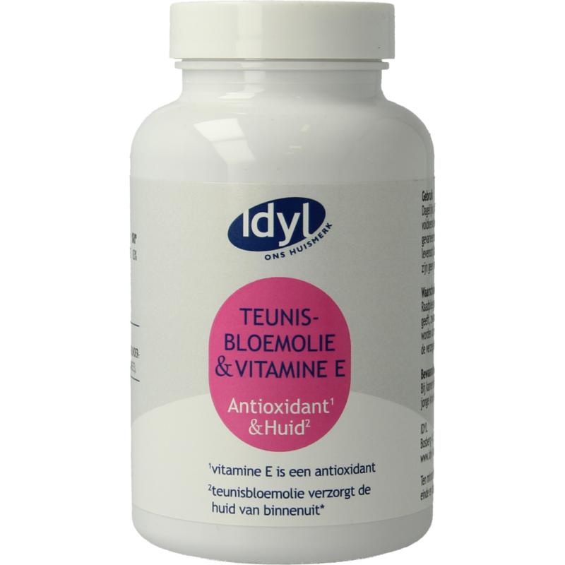 Idyl Idyl Teunisbloemolie & Vitamine E (60 caps)