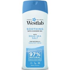 Westlab Bad & douche gel dode zeezout verzorgend (400 ml)