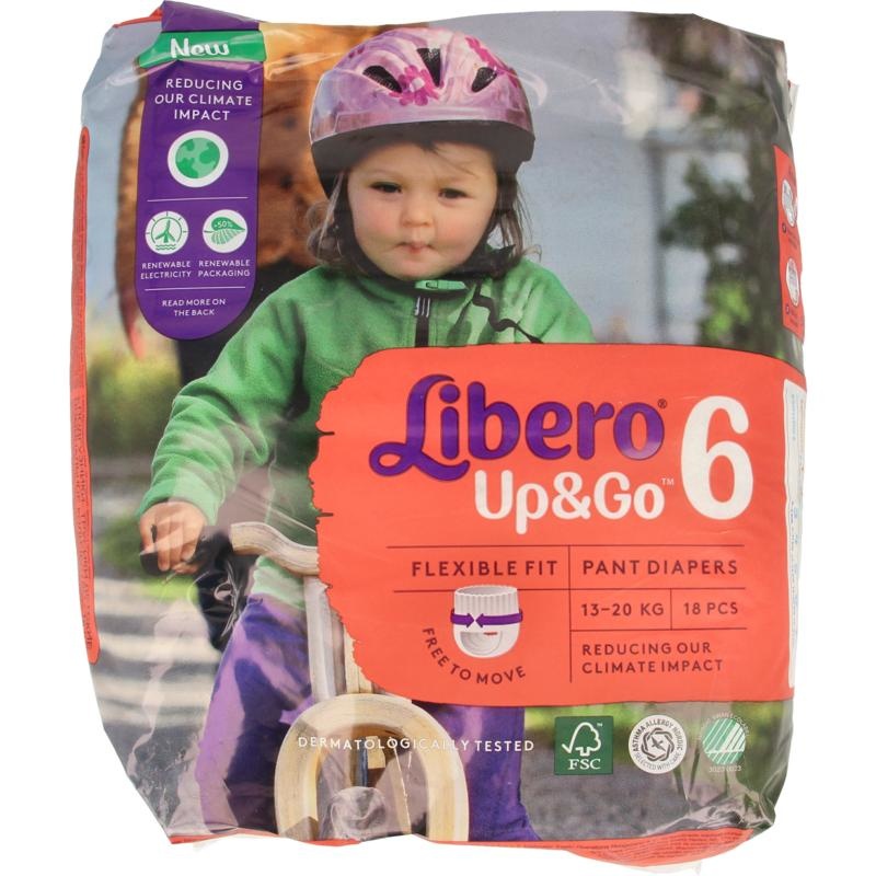 Libero Libero Up & go 6 extra lang 13-20kg (18 st)