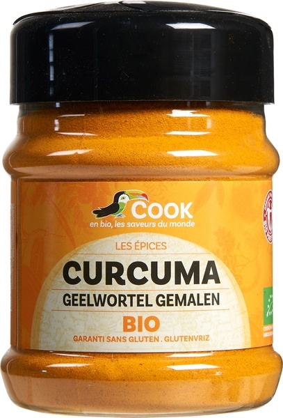 Cook Geelwortel curcuma gemalen bio (80 gr) Cook Geelwortel curcuma gemalen bio (80 gr)