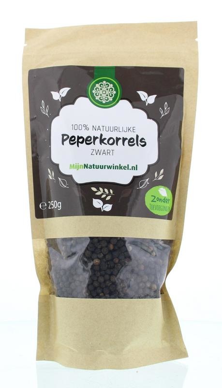 Mijnnatuurwinkel Mijnnatuurwinkel Peperkorrels zwart (250 gr)