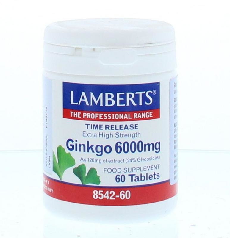 Lamberts Lamberts Ginkgo 6000mg (60 tab)