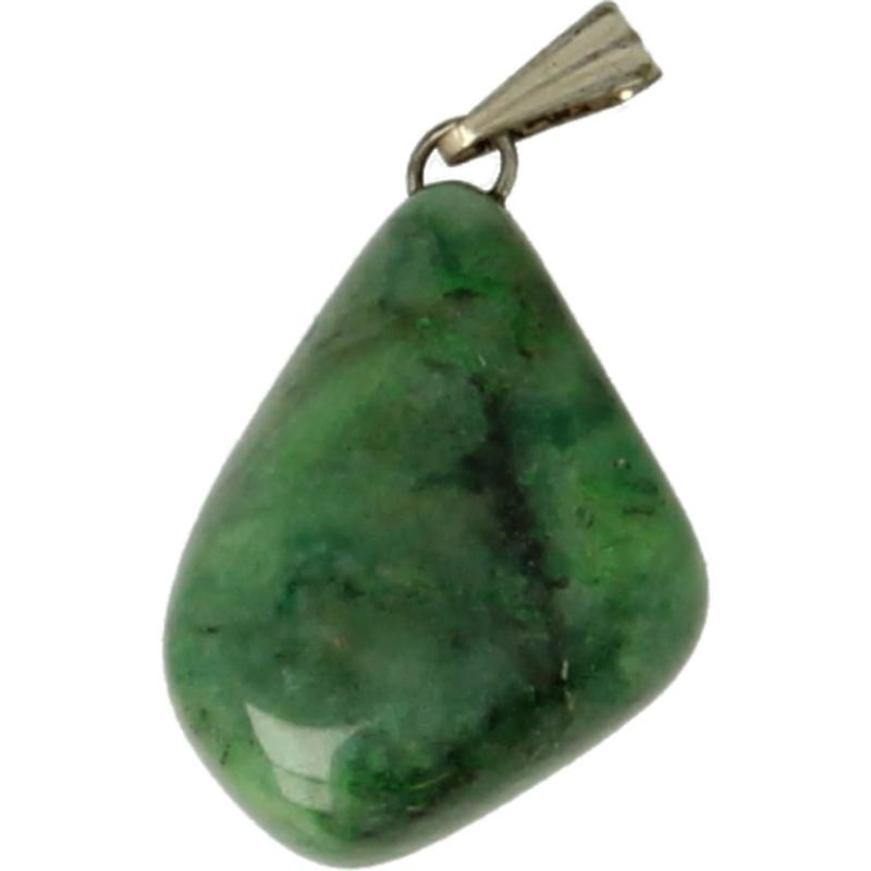 Alive Edelsteenhanger chrysopraas (1 st)