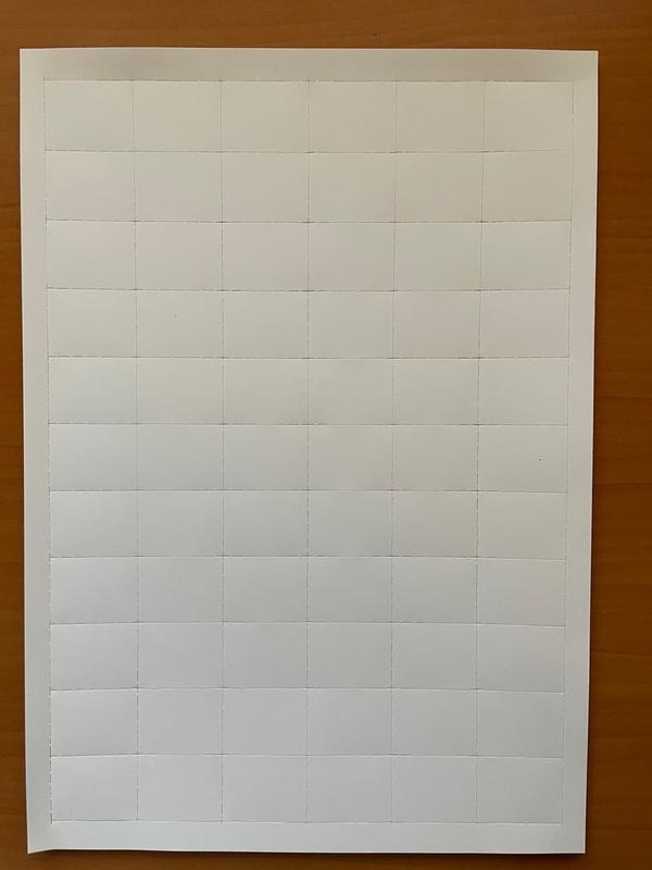 Holland Pharma Holland Pharma Schapkaartjes papier geen logo (50 st)