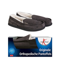 Lucovitaal Lucovitaal Orthopedische pantoffels antraciet maat 43-44 (1 Paar)