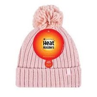 Heat Holders Heat Holders Ladies pom pom hat arden coral one size (1 st)