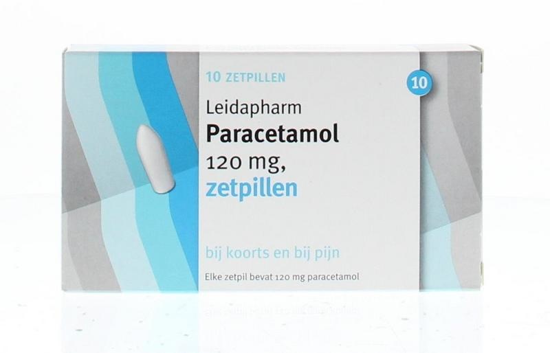 Leidapharm Leidapharm Paracetamol 120mg (10 Zetpillen)