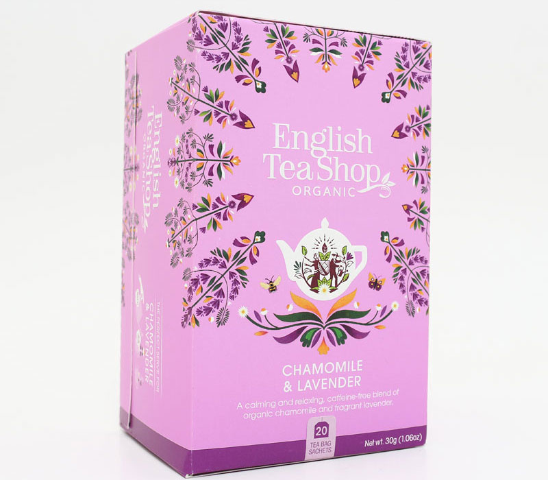 English Tea Shop English Tea Shop Chamomile & lavender tea bio (20 Zakjes)