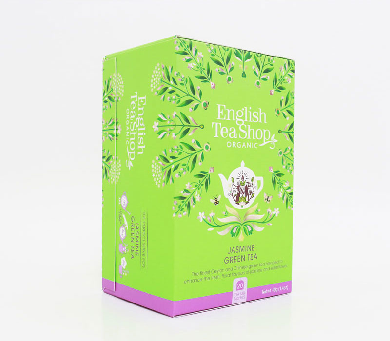 English Tea Shop English Tea Shop Jasmin green tea bio (20 Zakjes)