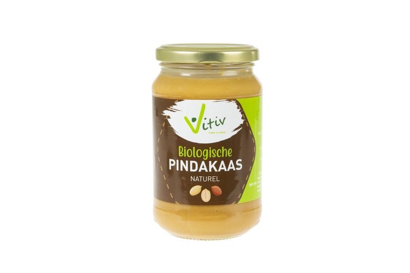 Vitiv Vitiv Pindakaas naturel bio (350 gr)