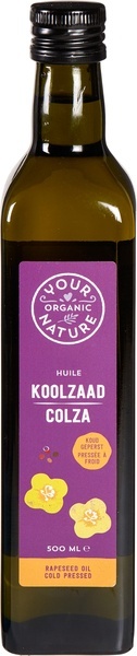 Your Organic Nat Your Organic Nat Koolzaadolie bio (500 ml)