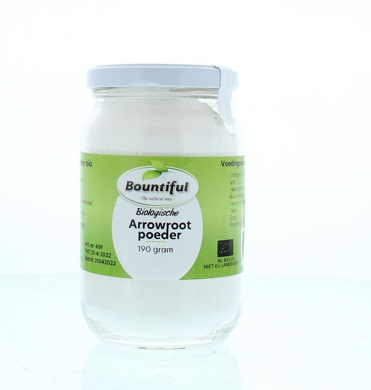 Bountiful Bountiful Arrowroot poeder bio (190 gr)