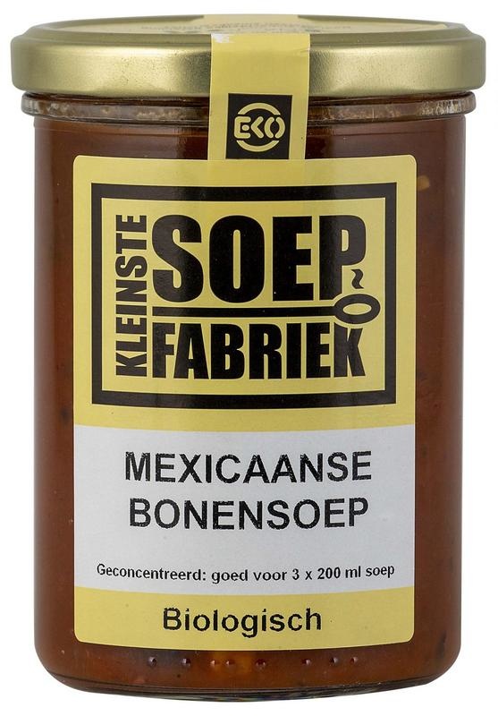 Kleinstesoepfabr Kleinstesoepfabr Mexicaanse bonensoep bio (400 ml)