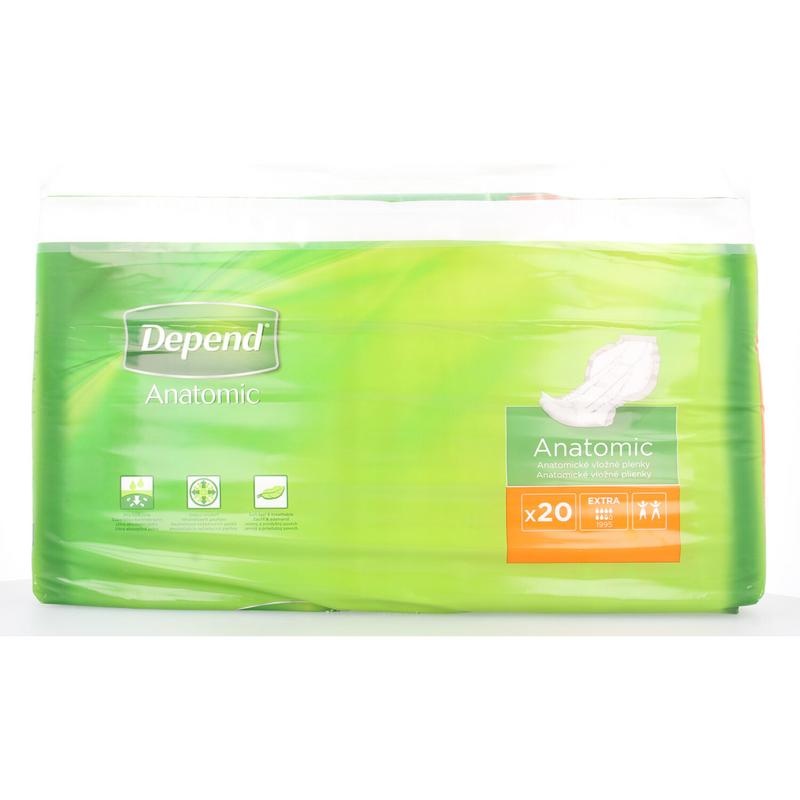 Depend Depend Anatomic pad extra (20 st)