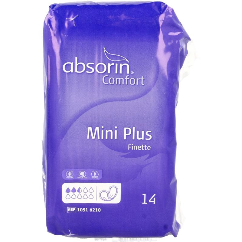 Absorin Absorin Comfort finette mini plus (14 st)